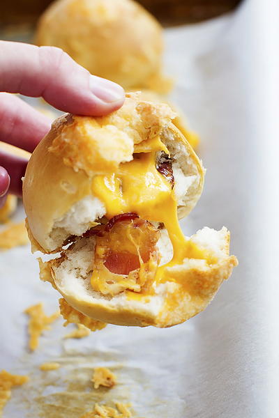 Cheddar Bacon Bombs Cheddar Bacon Bombs