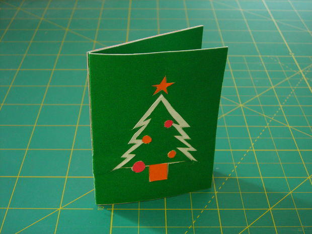 Geared Christmas Card Geared Christmas Card