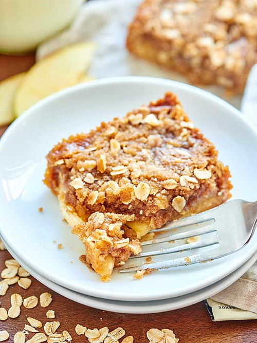 Seriously Good Caramel Apple Bars Seriously Good Salted Caramel Apple Bars