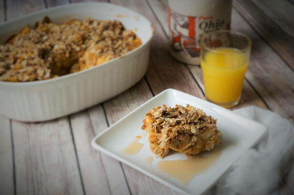 Overnight Pumpkin Spice French Toast Casserole Overnight Pumpkin Spice French Toast Casserole