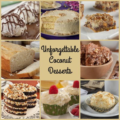 Unforgettable Coconut Desserts: 33 Recipes with Coconut