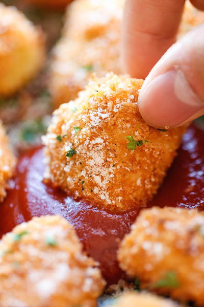 Parmesan Chicken Bites Parmesan Chicken Bites