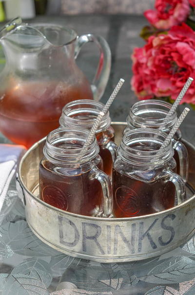 Summery Rustic Serving Tray