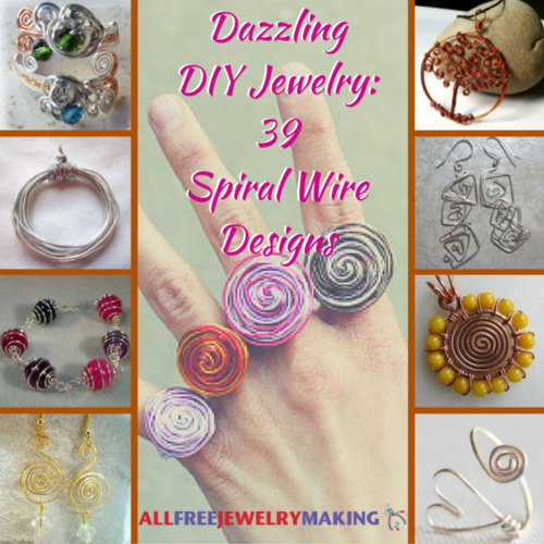 Dazzling DIY Jewelry: 39 Spiral Wire Designs