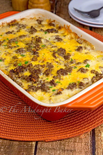 Cheesy Beefy Potato Casserole Cheesy Beefy Potato Casserole