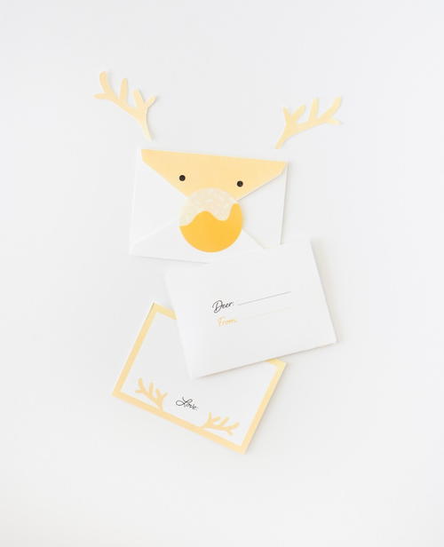 Reindeer Printable Envelope Set Reindeer Printable Envelope Set
