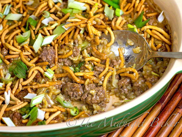 Crunchy Beef and Broccoli Casserole