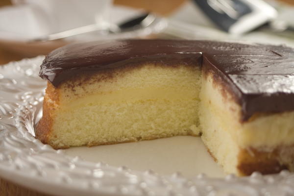 Traditional Boston Cream Pie