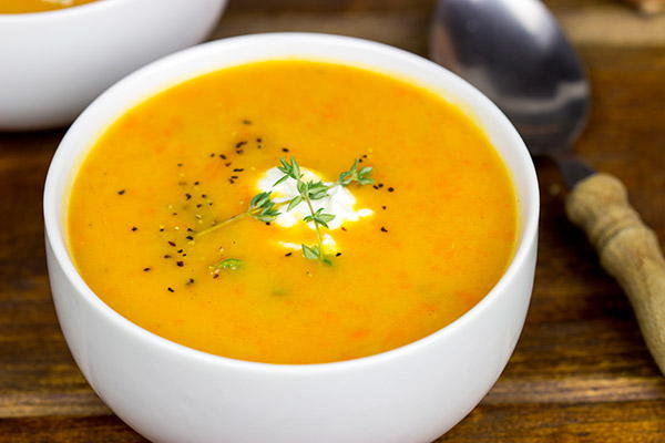 Creamy Carrot and Sweet Potato Soup Creamy Carrot and Sweet Potato Soup