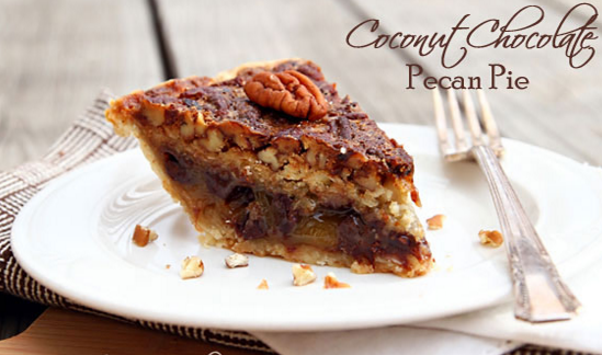 Coconut Chocolate Pecan Pie Coconut Chocolate Pecan Pie
