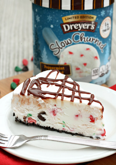 Chocolate Peppermint Ice Cream Pie Chocolate Peppermint Ice Cream Pie