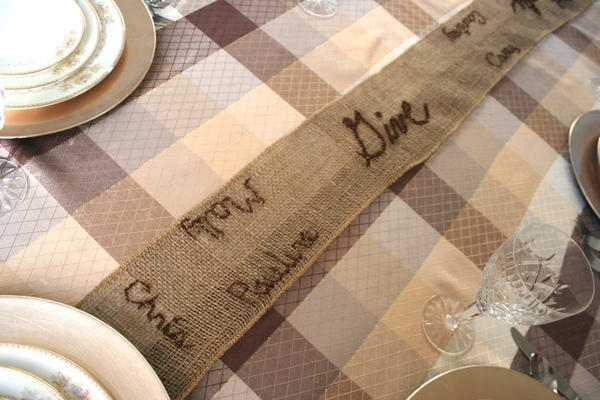 Thanksgiving Table Runner