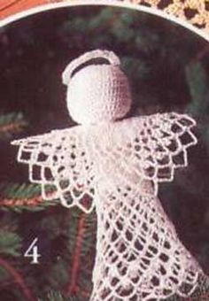 Crochet Angel Tree Topper