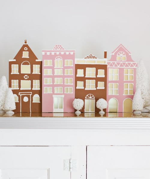 Simple DIY Winter Village Simple DIY Winter Village