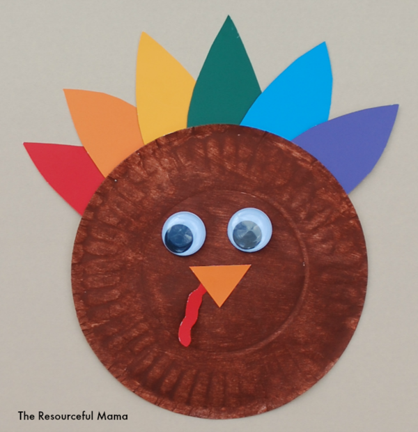 Paint Chip Thanksgiving Turkey Paint Chip Thanksgiving Turkey