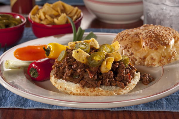 Tex Mex Sloppy Joes