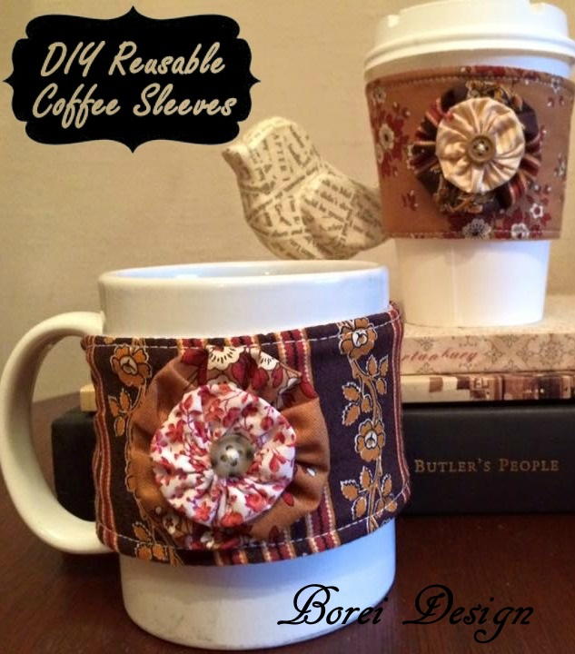 Coffee Sleeve Printable Pattern