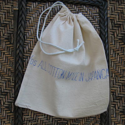 Calico DIY Drawstring Bags