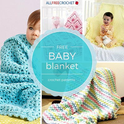 50+ Free Crochet Baby Blanket Patterns