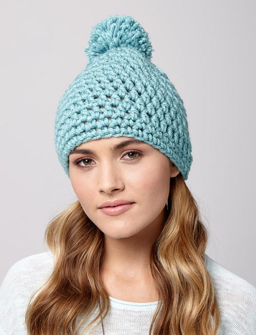 Snow Drift Crochet Hat