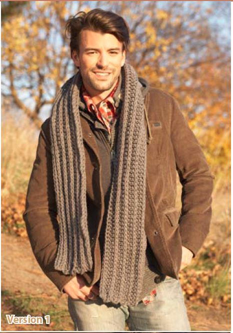 He's the Man Crochet Scarf He's the Man Crochet Scarf