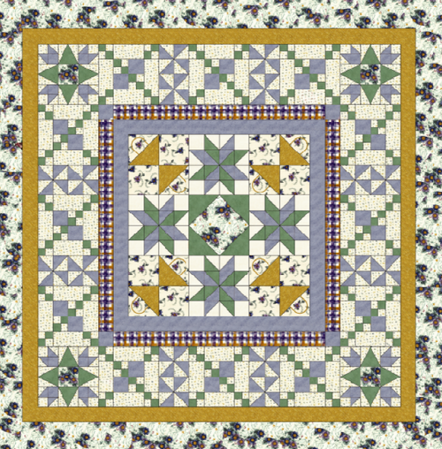 Briar Rose Star Quilt Briar Rose Star Quilt