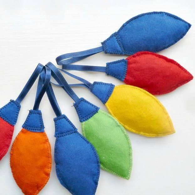 Cute Christmas Tree Felt Ornaments Cute Christmas Tree Felt Ornaments_1