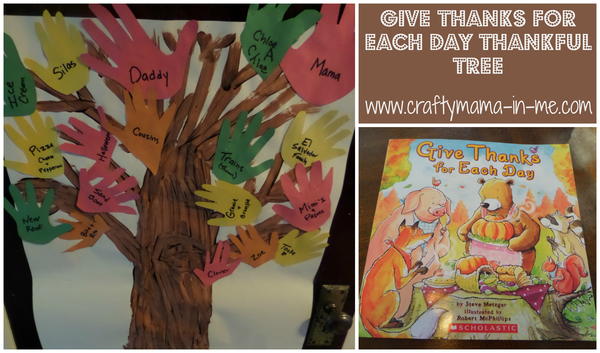 Give Thanks Thankful Tree Give Thanks for Each Day Thankful Tree