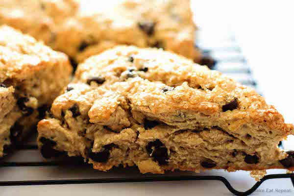 Maple Cinnamon Chocolate Chip Scones Chocolate Chip Scones