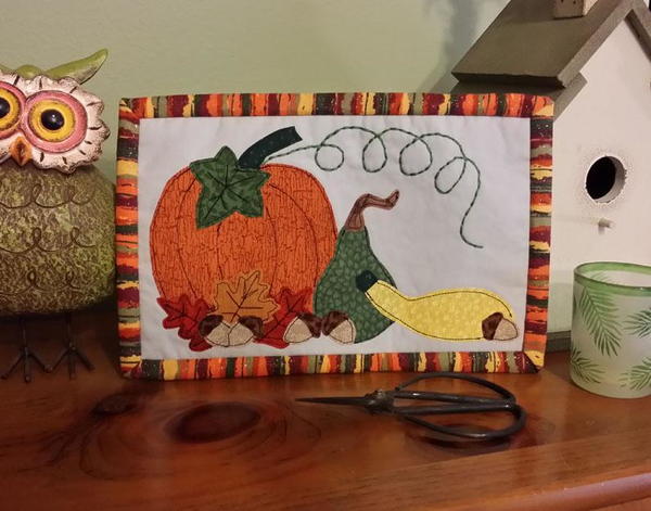 Happy Harvest DIY Mug Rug