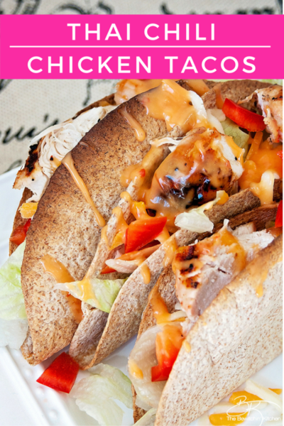 Sweet Thai Chili Chicken Tacos Thai Chili Chicken Tacos