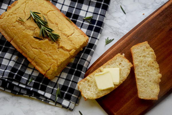 Garlic Rosemary Beer Bread Garlic Rosemary Beer Bread