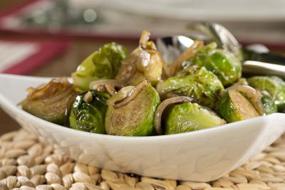 Balsamic-Glazed Brussels Sprouts