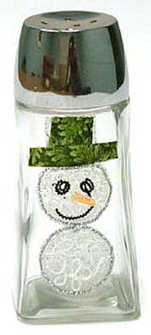 Snowman Salt N Pepper Shakers