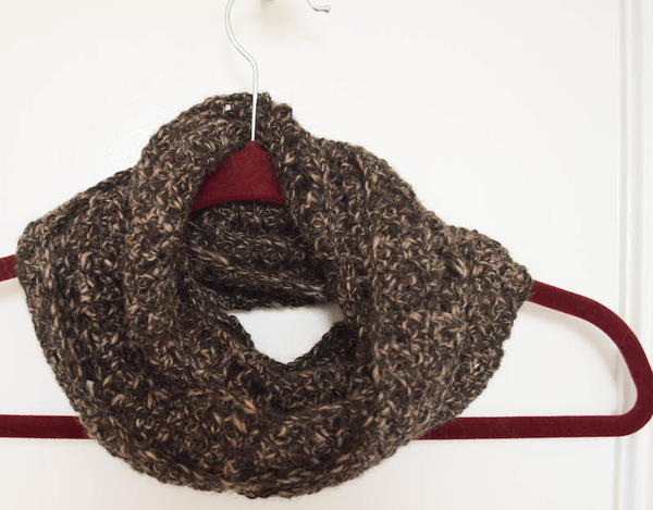 Alpaca Caress Infinity Scarf Pattern