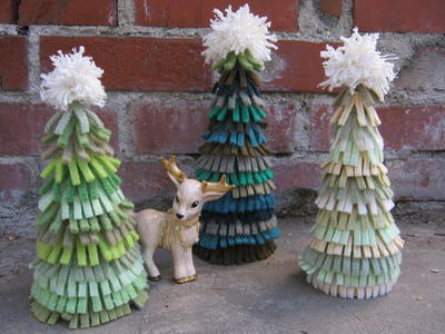 Felt Sweater Christmas Trees Felt Sweater Christmas Trees
