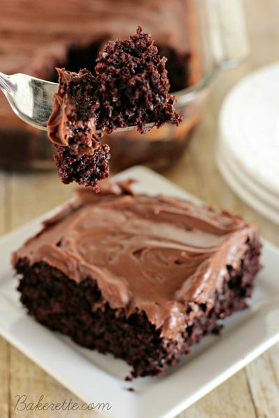 Old-Fashioned Crazy Cake