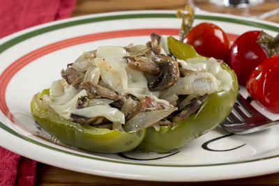 Cheesesteak Stuffed Peppers
