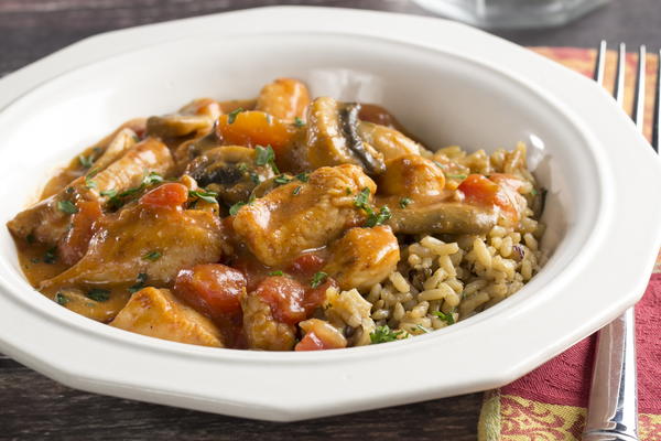 EDR Chicken Mushroom Goulash