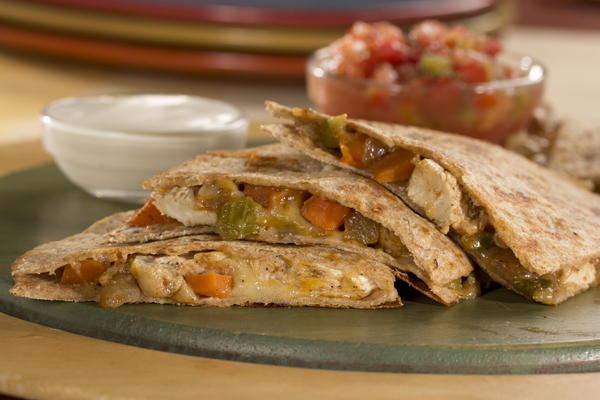 EDR Chicken n Cheddar Quesadillas