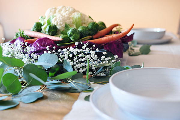 Thanksgiving Food Centerpiece Thanksgiving Food Centerpiece