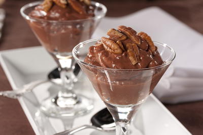 Creamy Chocolate-Pecan Cups