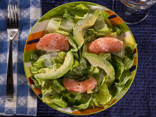 EDR Citrusy Avocado Salad
