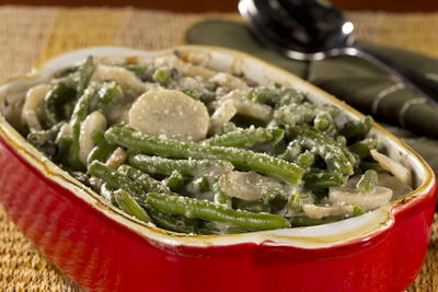 Crunchy Baked Green Beans