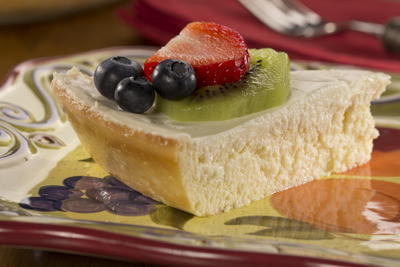 Crustless Cheesecake