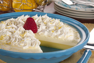 EDR Crustless Lemon Cream Pie