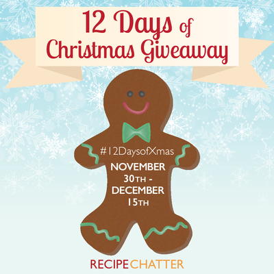 12 Days of Christmas Giveaway from RecipeChatter