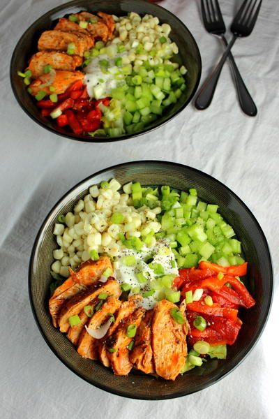Healthy Buffalo Chicken Salad Healthy Buffalo Chicken Salad