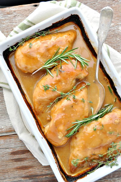 No-Work Baked Chicken No-Work Baked Chicken