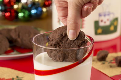 Chocolate Shortbread Cookies